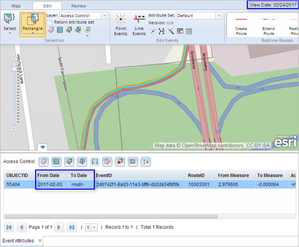 Queries return event records specific to the chosen time view. Queries return event records specific to the chosen time view.