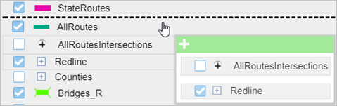Drag multiple layers to reorder Drag multiple layers to reorder